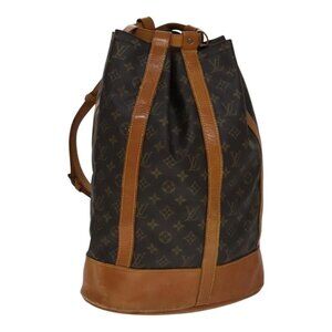 Authentic LOUIS VUITTON Monogram Randonnee GM Shoulder Bag M42244 LV